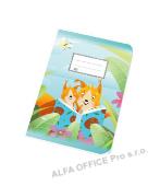 Sešit školní ŠKOLÁČEK 513 / 10 listů / A5 / linka 12 mm