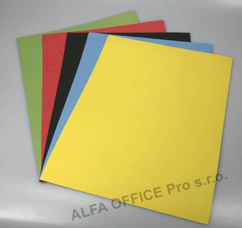 Barevný karton - A4 / 180 g / černá