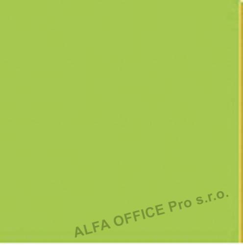 Barevný karton - A4 / 160 g / jarní zelená