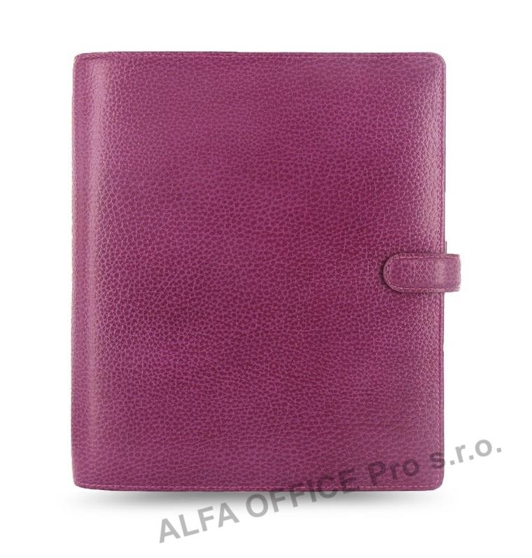 Filofax Finsbury A5 týdenní malinová
