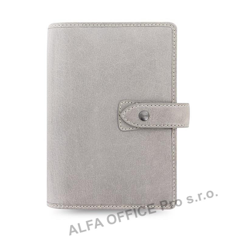 Filofax Malden A6 osobní týdenní šedá