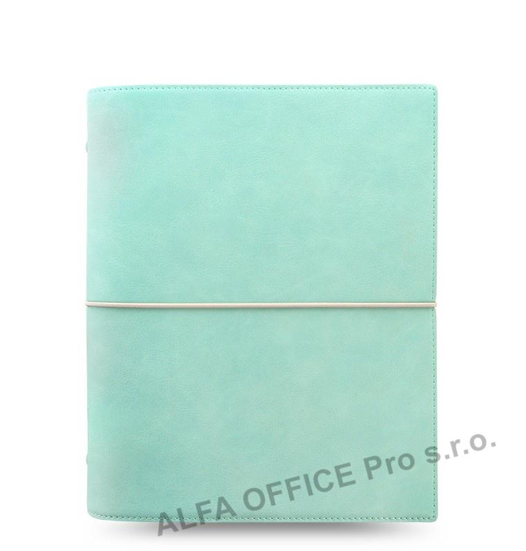 Filofax Domino Soft A5 týdenní pastelová zelená
