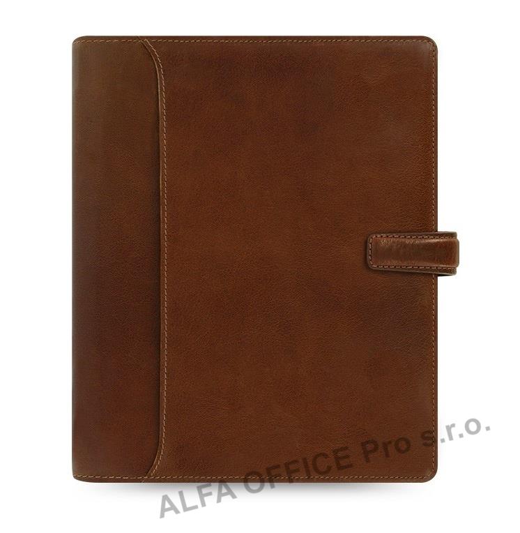 Filofax Lockwood A5 týdenní oříšková hnědá