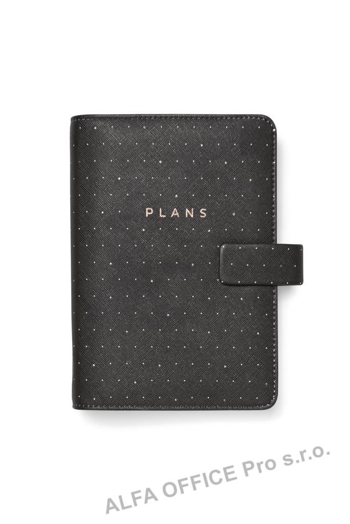 Diář Filofax Moonlight osobní/černá