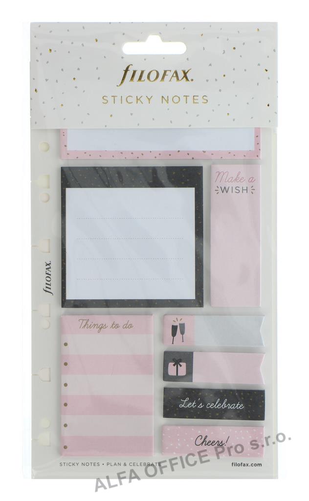 Náplň Multi Confetti Garden osobní A5 / lepící bločky