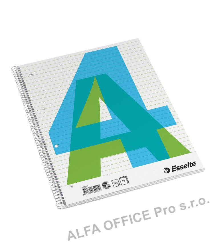 Blok Esselte - A4 / linka / 70 listů