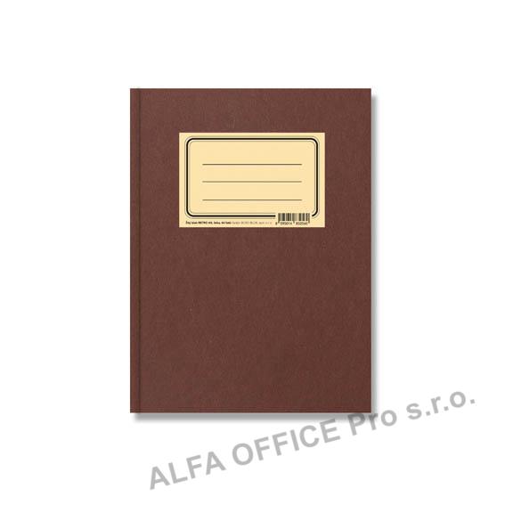 Blok BOBO Retro šitý - A5 / linka