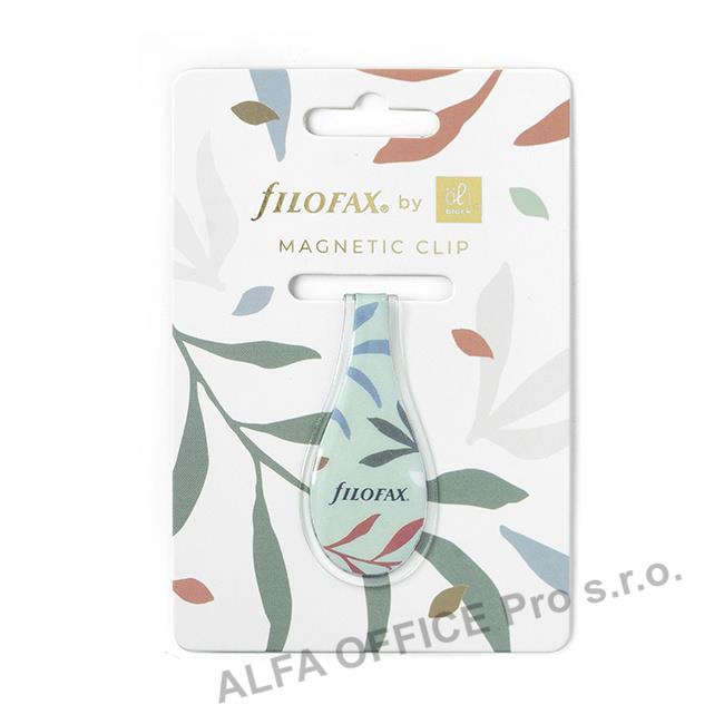 Magnetický klip Filofax Öli clip™ - Botanical