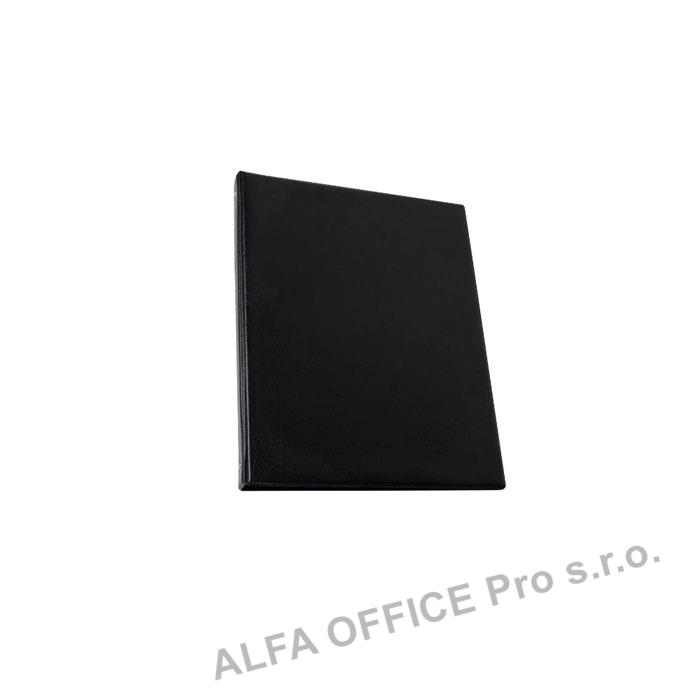 Kroužkové záznamníky - A5 / plastik / černá