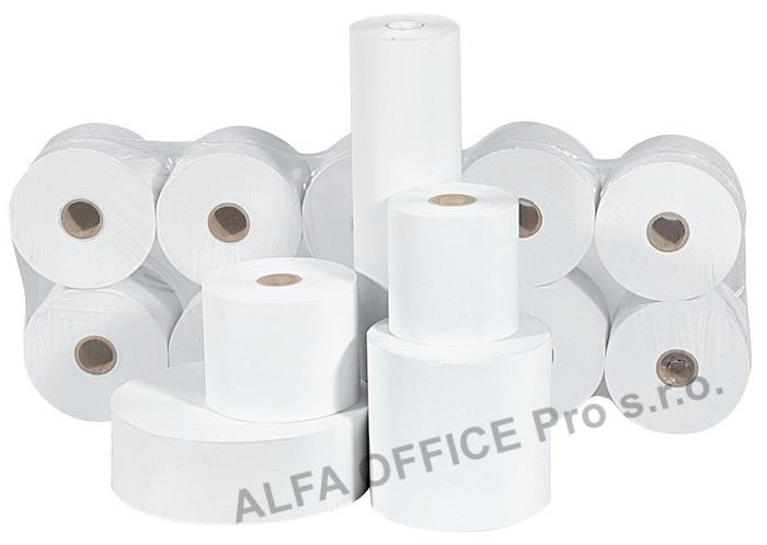 Pásky do pokladny - 76 mm / 60 mm / 12 mm