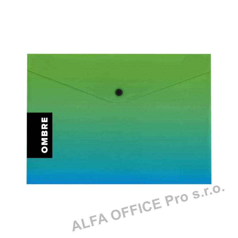 Desky s drukem A4 OMBRE - zelená