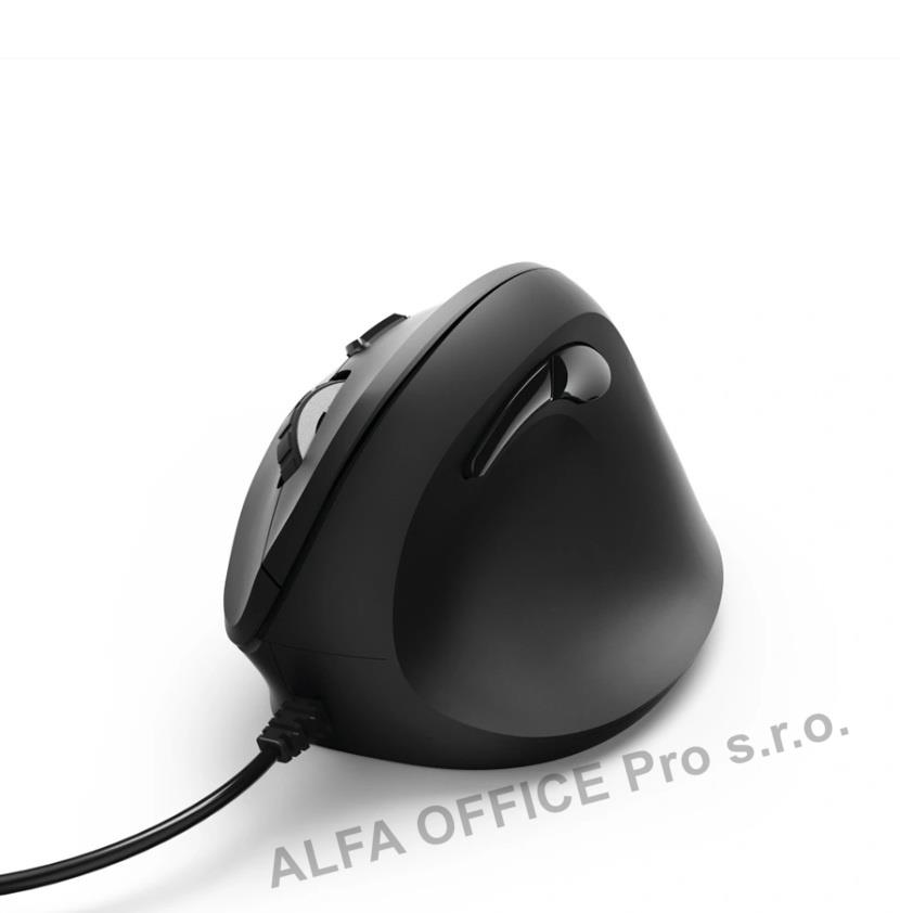 Myš Hama EMC-500 ergonomická - pro praváky / černá