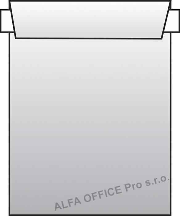Obchodní tašky C5 samolepicí s krycí páskou - 500 ks