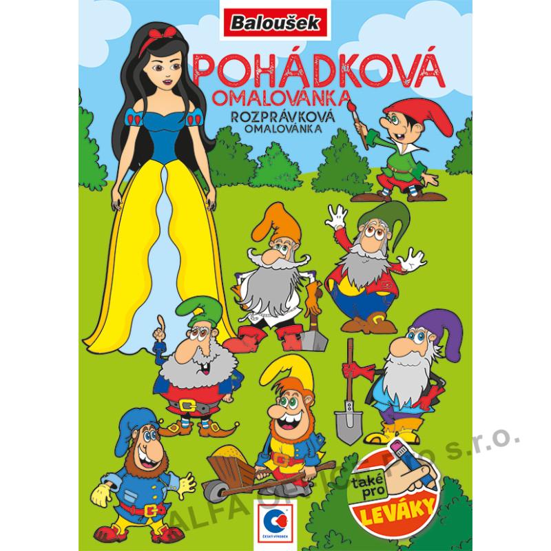 Omalovánka A5 - Pohádková omalovánka