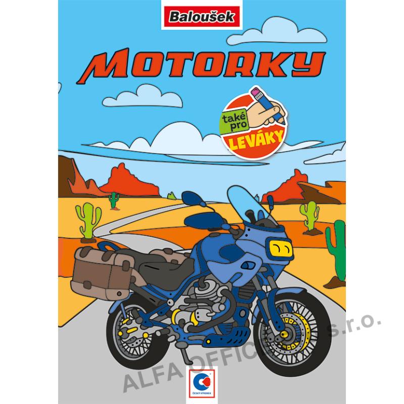Omalovánka A5 - Motorky