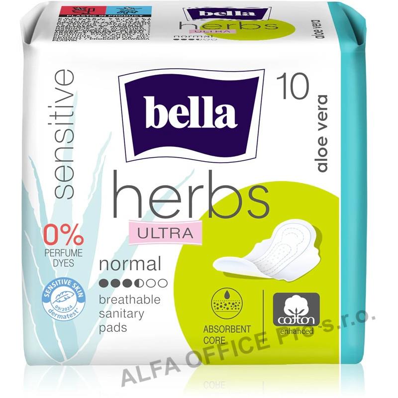 Bella Herbs Ultra Normal Aloe Vera dámské vložky - 10 ks