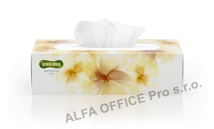 Kapesníčky papírové Paloma Balsam - třívrstvé / 80 ks