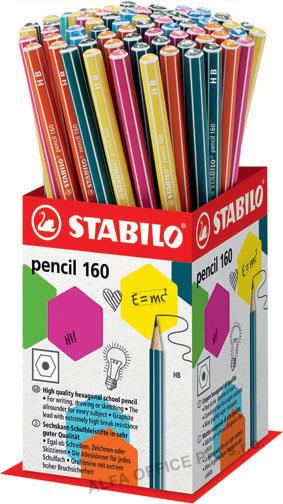 Tužka STABILO® pencil 160 - mix barev
