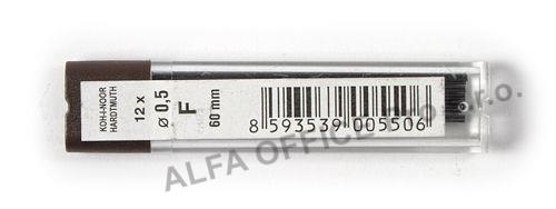 Tuhy do mikrotužek KOH-i-NOOR - 0,5 mm / F