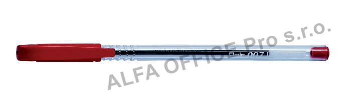 Kuličkové pero Concorde jednorázové Flair - červená