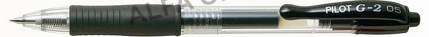 Gelový roller Pilot G-2 0,5 - černá