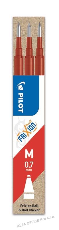 Náplň Pilot FriXion 0,7 - červená / 3 ks
