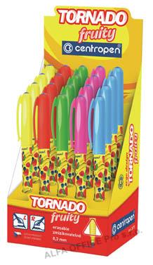 Roller Centropen TORNADO Fruity 2675 - stojánek 20 ks