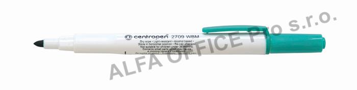 Značkovač Centropen 2709 stíratelný - zelená