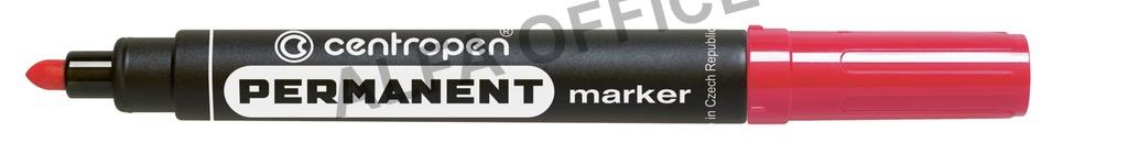 Značkovač Centropen 8566 permanent - červená