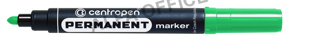 Značkovač Centropen 8566 permanent - zelená