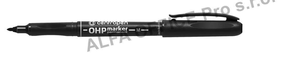 Popisovač Centropen Permanent OHP 2637 / černá