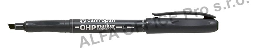 Popisovač Centropen Permanent OHP 2638 / černá