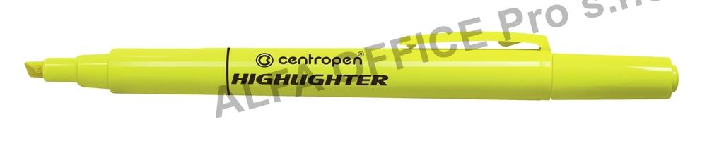 Zvýrazňovač Centropen HIGHLIGHTER 8722 / žlutá