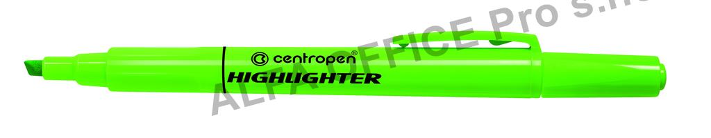 Zvýrazňovač Centropen HIGHLIGHTER 8722 / zelená