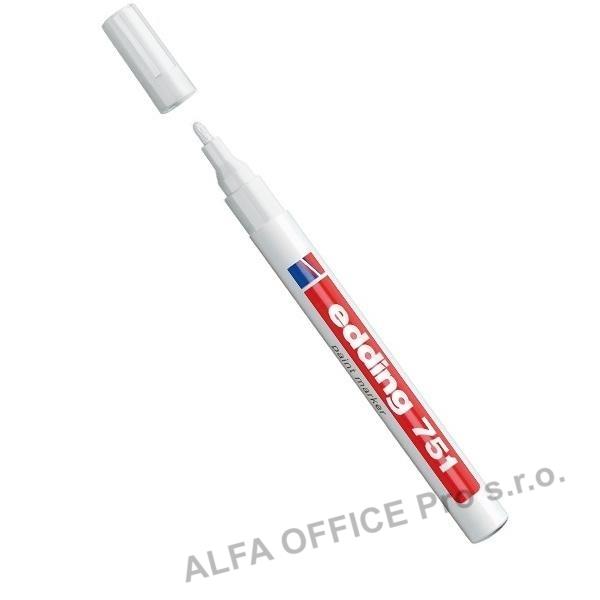 Popisovač Edding 751 - bílá