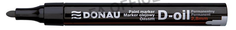Popisovač olejový Donau D-oli - černá / 2,8 mm