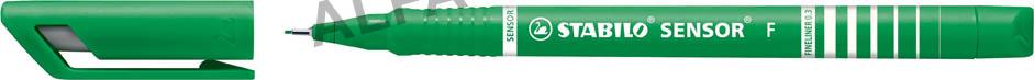 Liner STABILO® sensor 189 - zelená