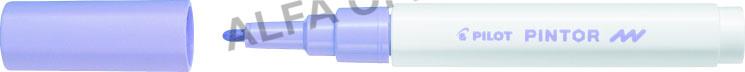 Popisovač Pilot Pintor F / pastelově fialová