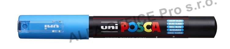 Posca popisovač / 0,7 mm - sv. modrá
