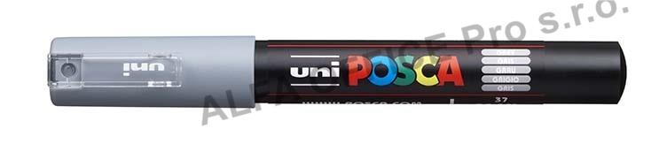 Posca popisovač / 0,7 mm - šedá