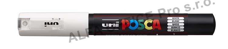 Posca popisovač / 0,7 mm - bílá