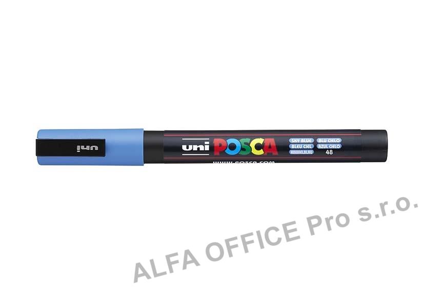 Posca popisovač / 0,9–1,3 mm - nebesky modrá