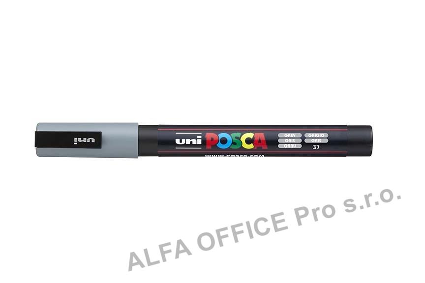 Posca popisovač / 0,9–1,3 mm - šedá