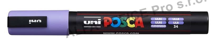 Posca popisovač / 2,5 mm - lila