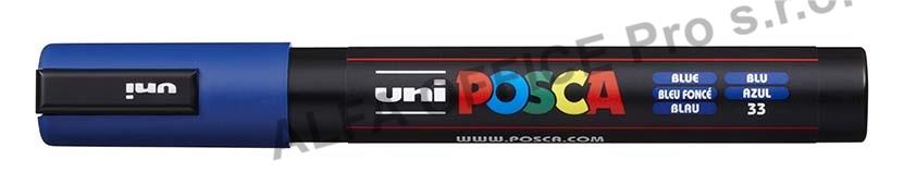 Posca popisovač / 2,5 mm - modrá
