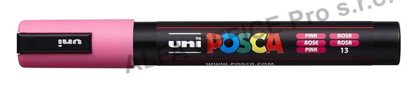 Posca popisovač / 2,5 mm - růžová