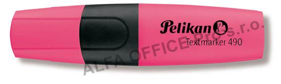 Zvýrazňovač Pelikan 490 NEON / růžová