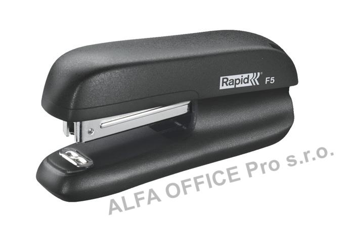 Kancelářský sešívač Rapid F5 mini / černá - 10 listů