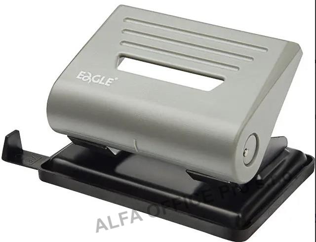 Kancelářský děrovač Eagle - šedá