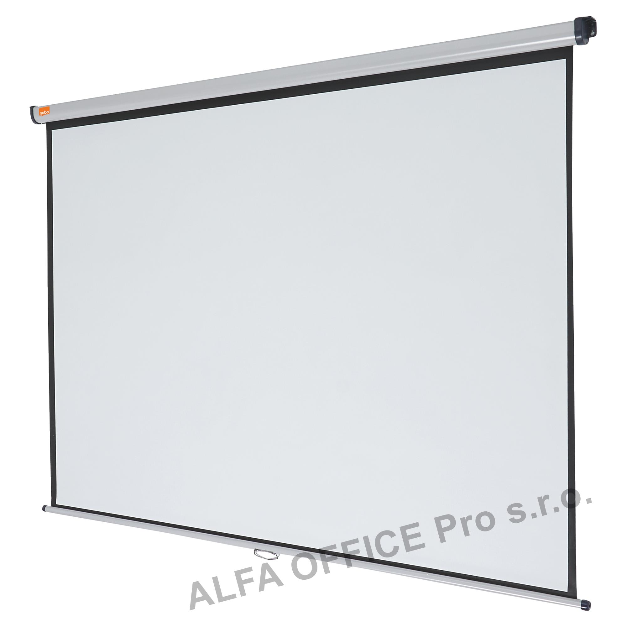 Plátno projekční 4:3 na zeď - 200 x 151,3 cm